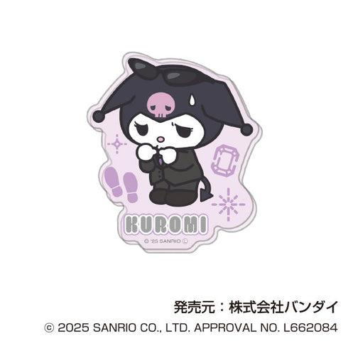 『サンリオキャラクターズ』アクリルステッカー まねっこーで スパイVer.【BOX】